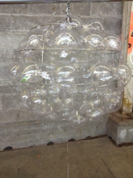 Designer Blow-Up Chandelier