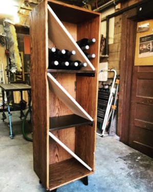 Wine Rack in progress